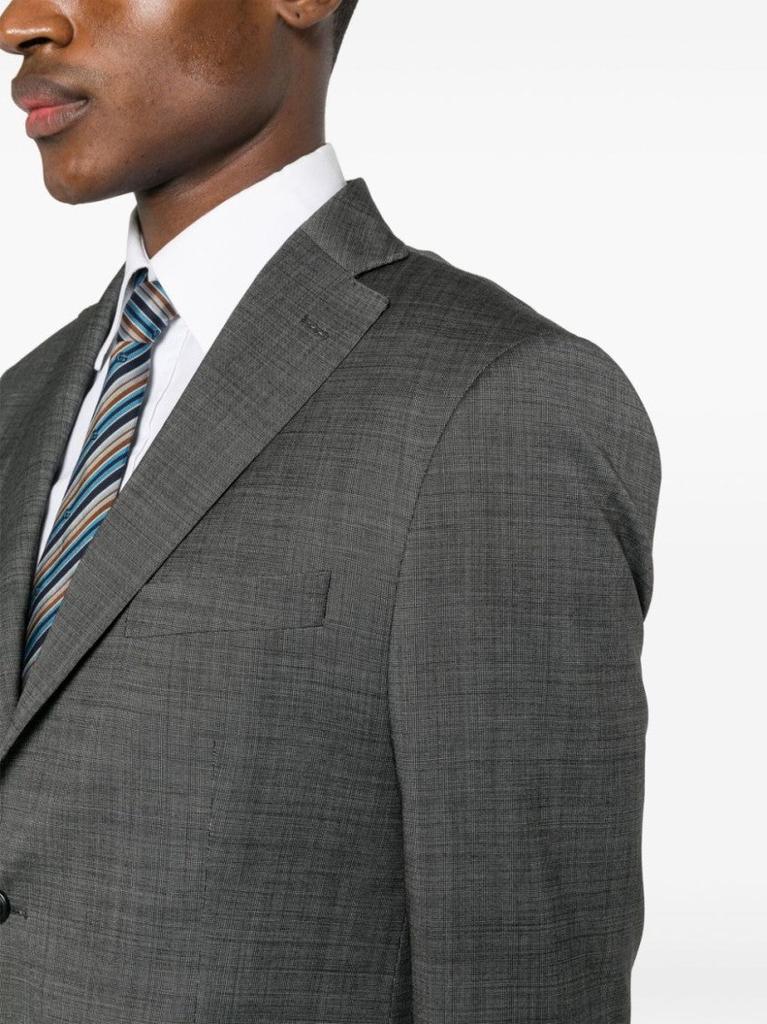 TAGLIATORE Grey Wool Suit
