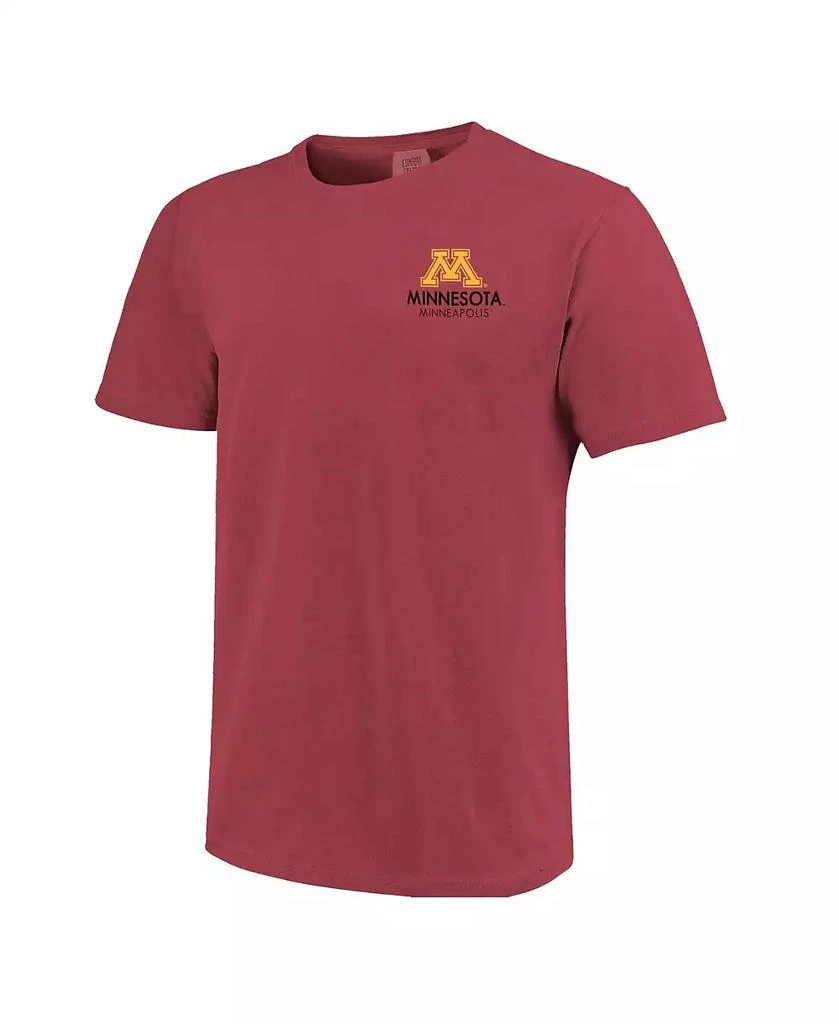 Image One Men
s and Women
s Maroon Minnesota Golden Gophers Scenic Comfort Colors T-Shirt 3