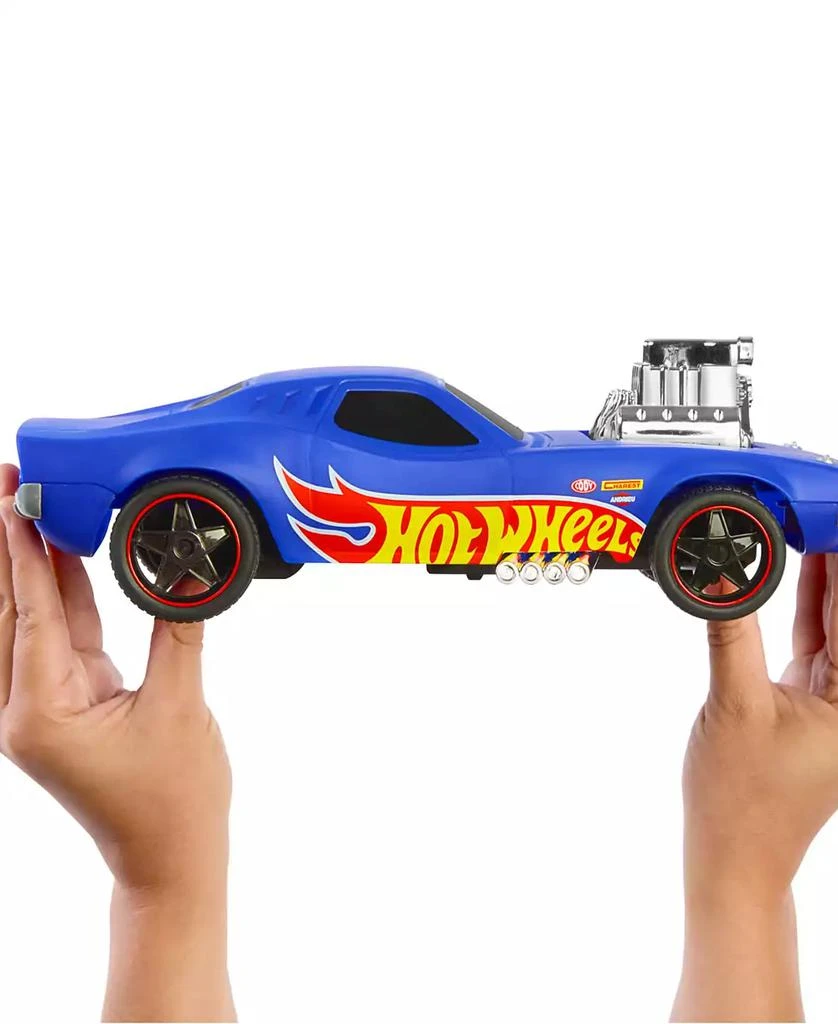 Hot Wheels 1:16 Scale RC Rodger Dodger USB-Rechargeable Toy Car, Battery-Operated Remote Control 4
