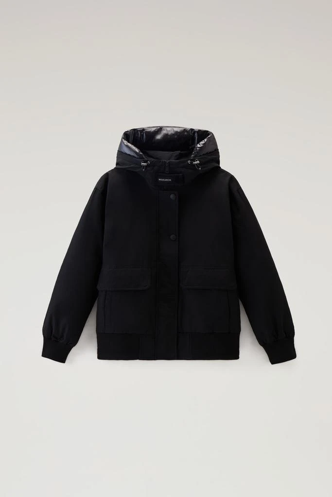 Woolrich Arctic Bomber in Ramar Cloth - Women - Black 5
