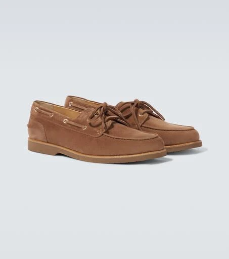 Brunello Cucinelli Suede boat shoes 5