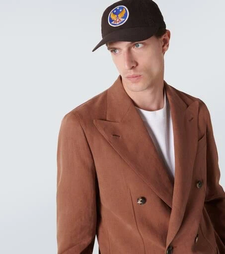 RRL Patch cotton twill baseball cap 3