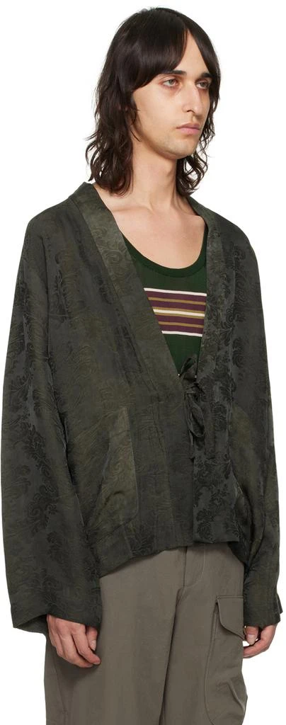 Uma Wang Green Jester Jacket 2