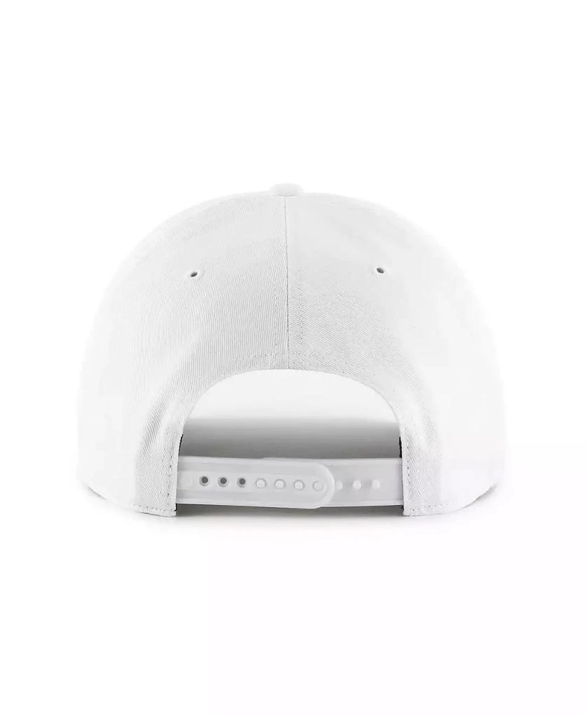 47 Brand Men's White LSU Tigers Flip Script Hitch Adjustable Hat 2