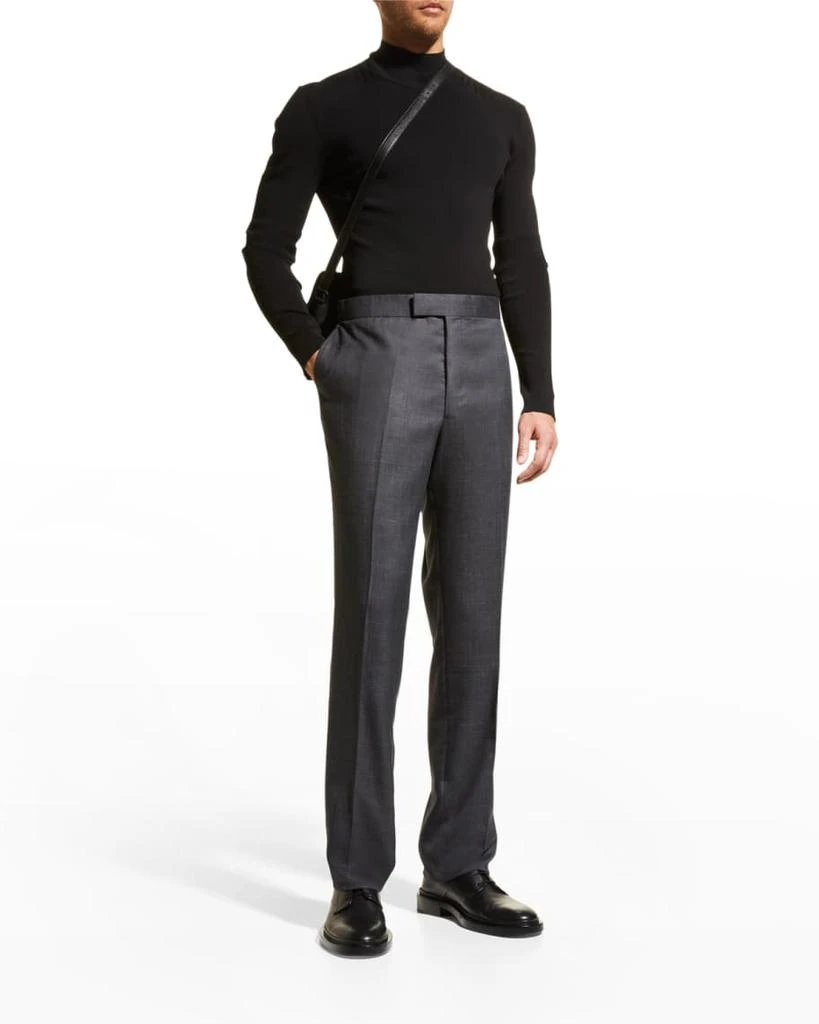 The Row Men's Isaac Straight-Leg Dress Pants 6