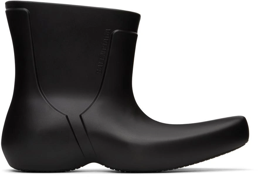 Balenciaga Black Excavator Boots 1