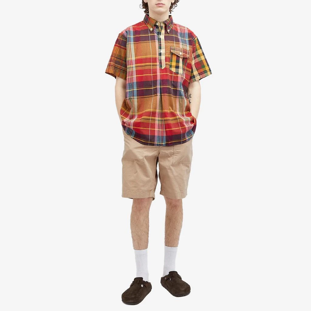 Engineered Garments Engineered Garments Popover Button Down Short Sleeve Shirt 4