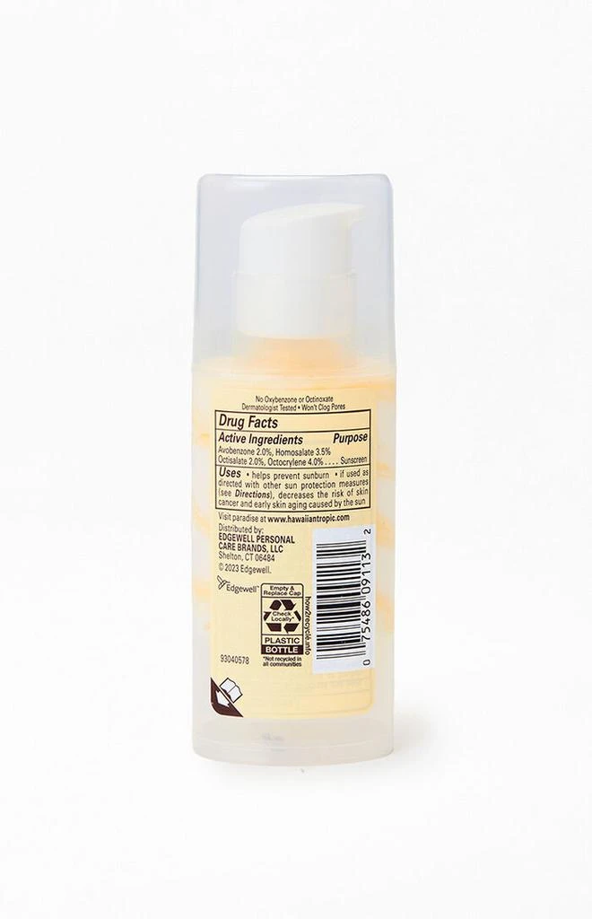 Hawaiian Tropic Weightless Hydration Face Lotion SPF 30 3