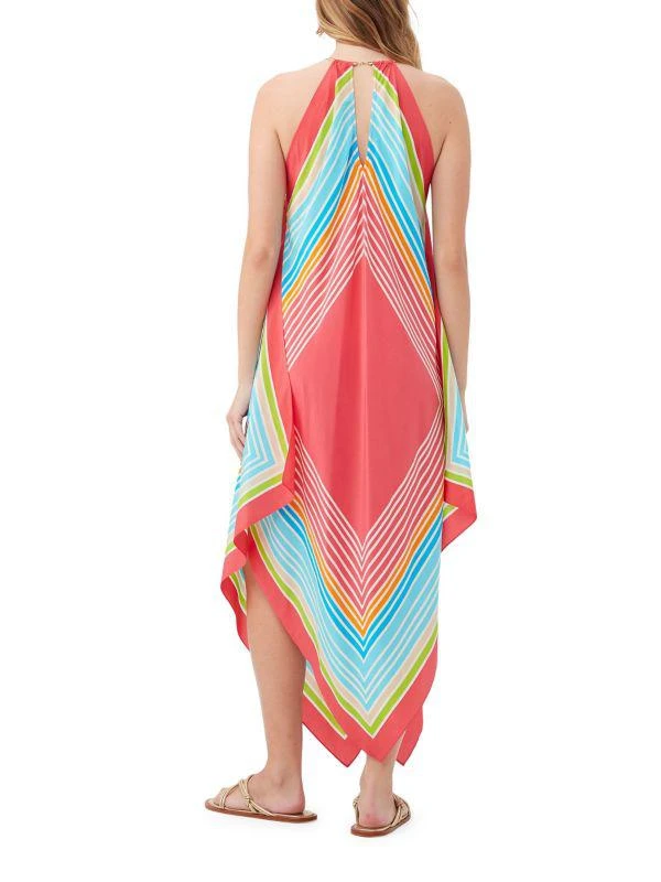 Trina Turk Justinian Silk Handkerchief Dress 2