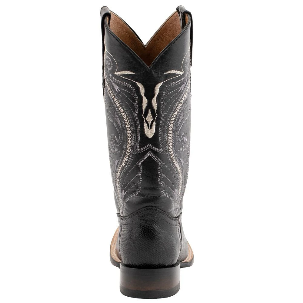 Ferrini Taylor Teju Lizard Square Toe Cowboy Boots 3
