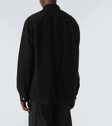 Rick Owens Virgin wool overshirt 4