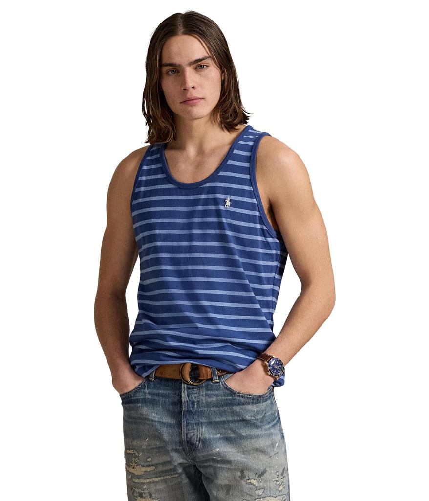 Ralph Lauren Classic Fit Striped Jersey Tank