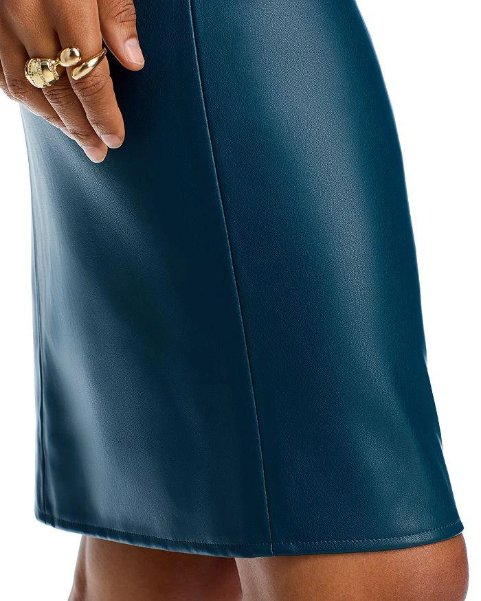 L'Agence Amira Faux Leather Pencil Skirt 6