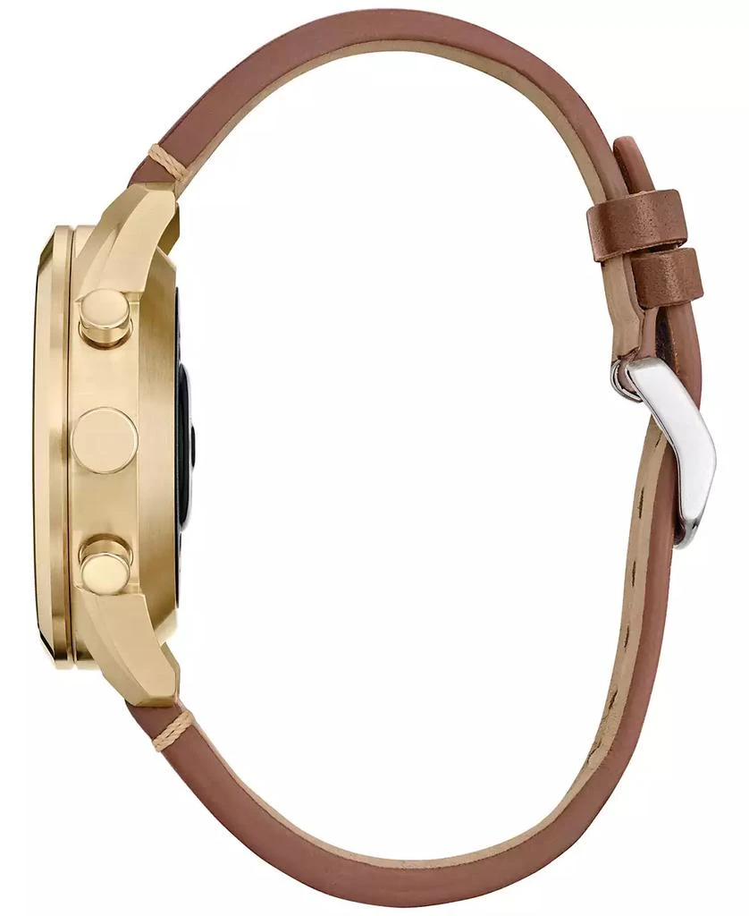 Citizen Men's CZ Smart Hybrid Sport Brown Leather Strap Smart Watch 43mm 2