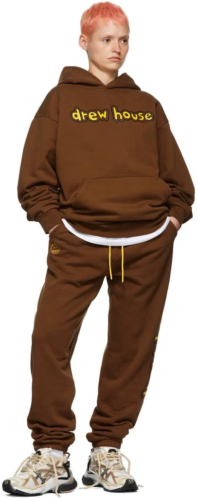 Drew House SSENSE Exclusive Brown Cartoon Font Lounge Pants 5