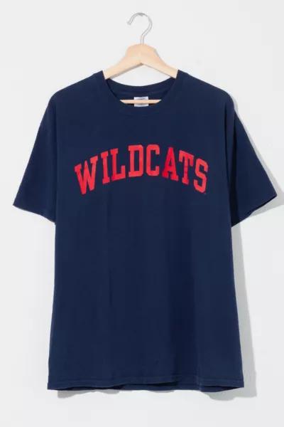 Urban Outfitters Vintage Y2K Distressed Wildcats T-Shirt