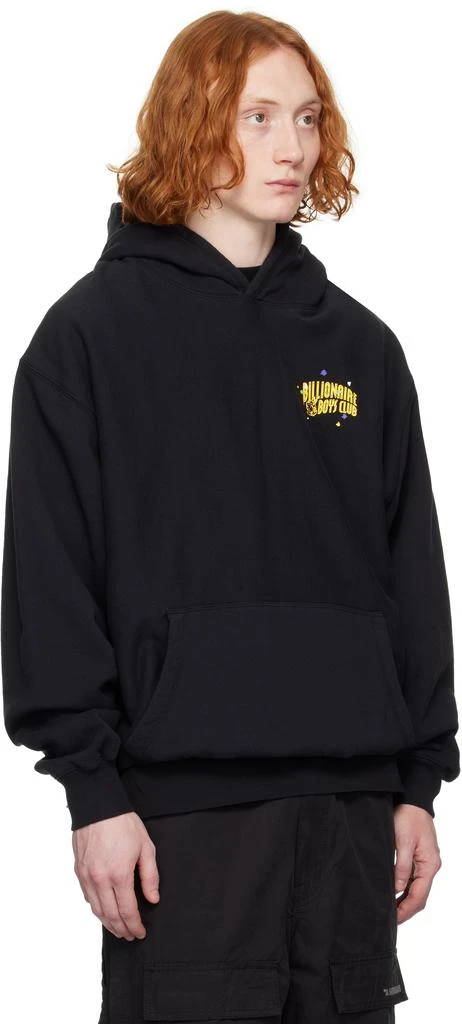 Billionaire Boys Club Black Oversized Arch Logo Popover Hoodie 2