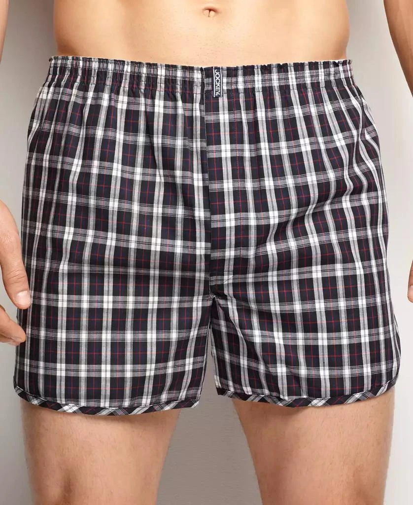 Jockey Men's Underwear, Classic Tapered Boxer 4 Pack 1