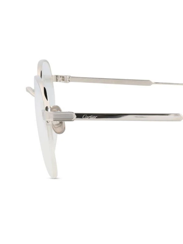 Cartier 50MM Round Optical Eyeglasses 4