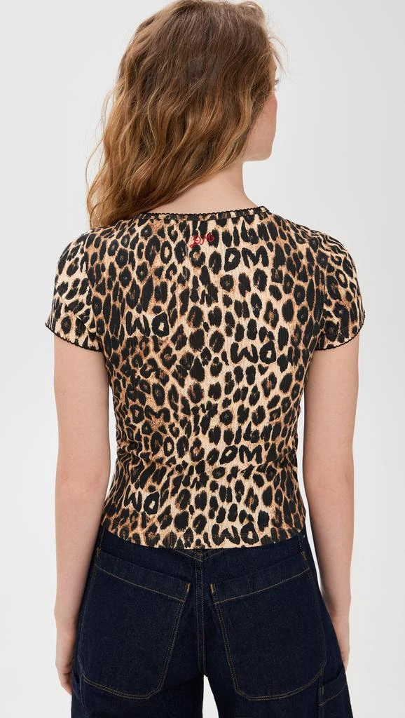 Damson Madder Marnie Pointelle Tee 2
