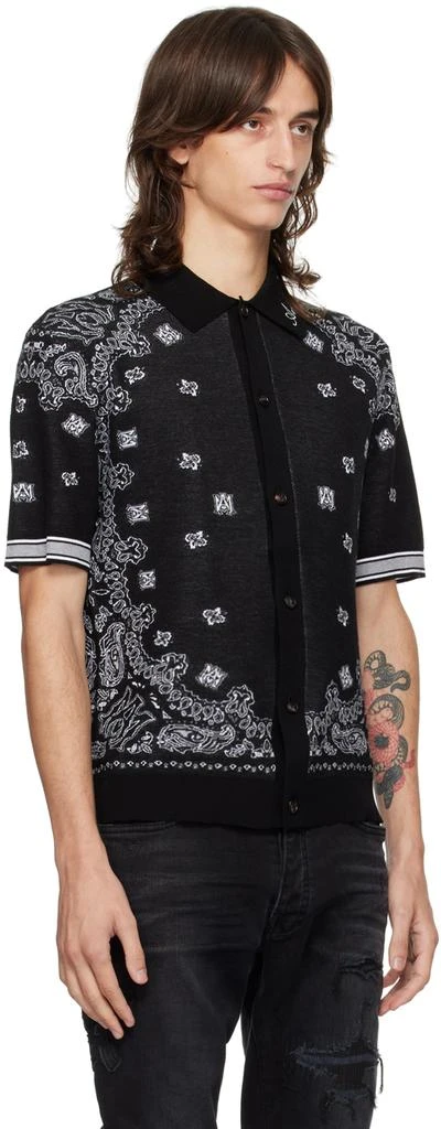 AMIRI Black Bandana Shirt 2