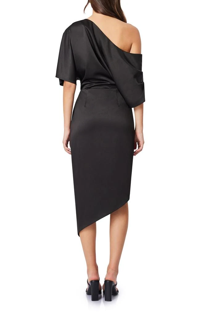 Elliatt Carson One-Shoulder Satin Dress 2