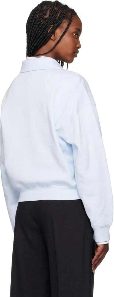 FILIPPA K Blue Sweatshirt Polo 3