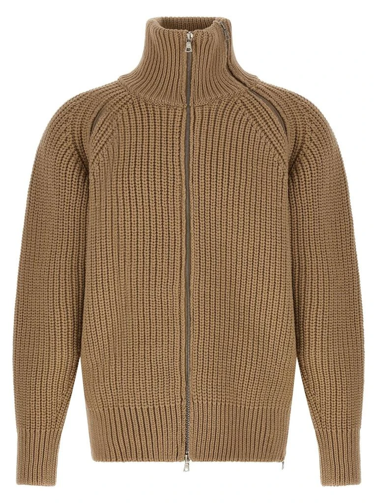 Dries Van Noten Dries Van Noten High Neck Zip-Up Jumper 1