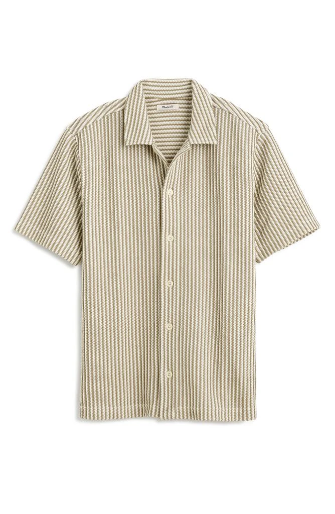 Madewell Textured Knit Camp Shirt 5