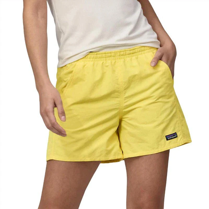 Patagonia Women's Baggies Shorts In Pineapple Yellow 1