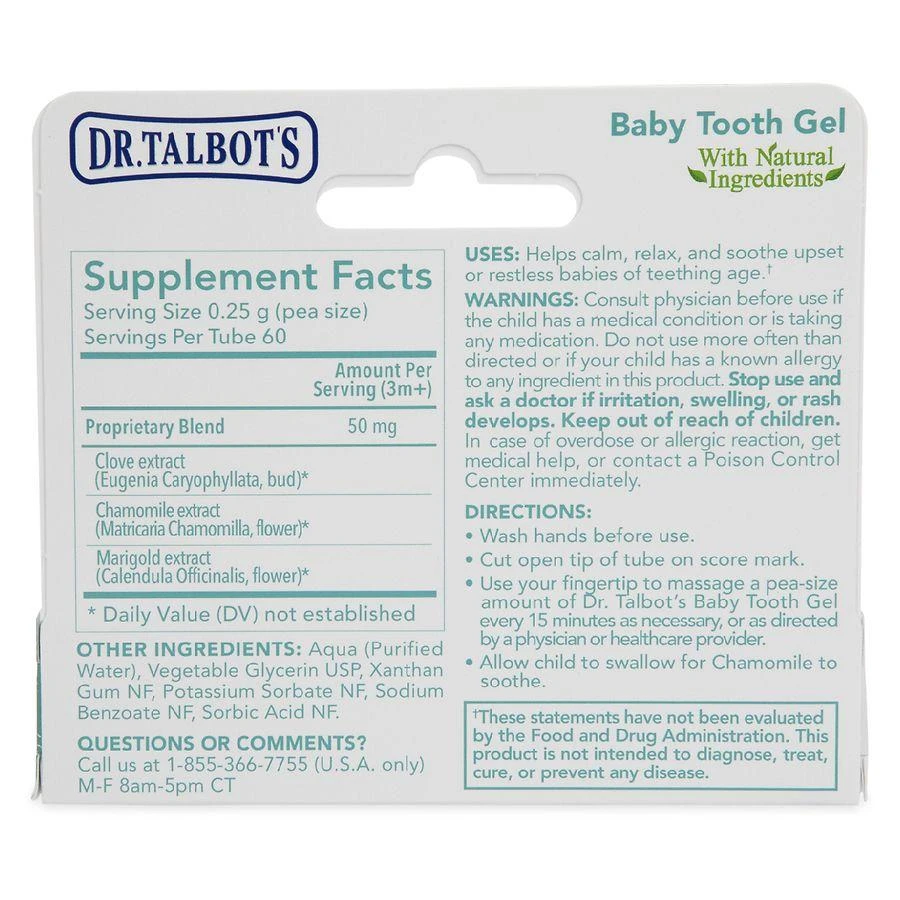 Nuby All Natural Teething Gel 3