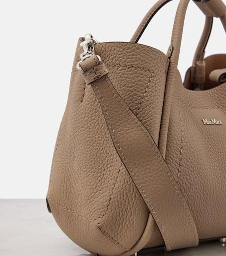 Max Mara Marin Mini leather tote bag 6