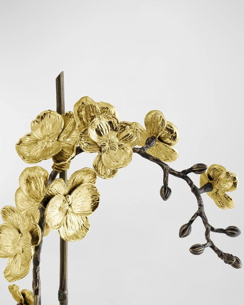 Michael Aram Gold Orchid Large Stem Sculpture - 22"T 4