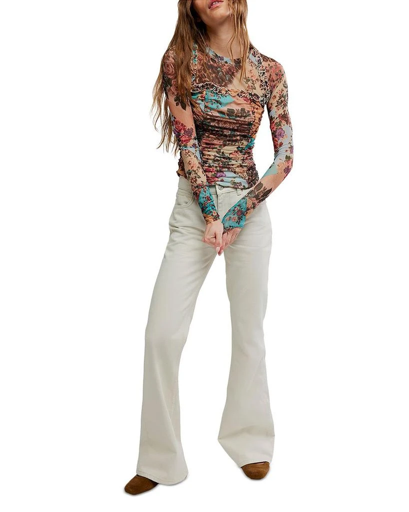 Free People Ariana Long Sleeve Top 2