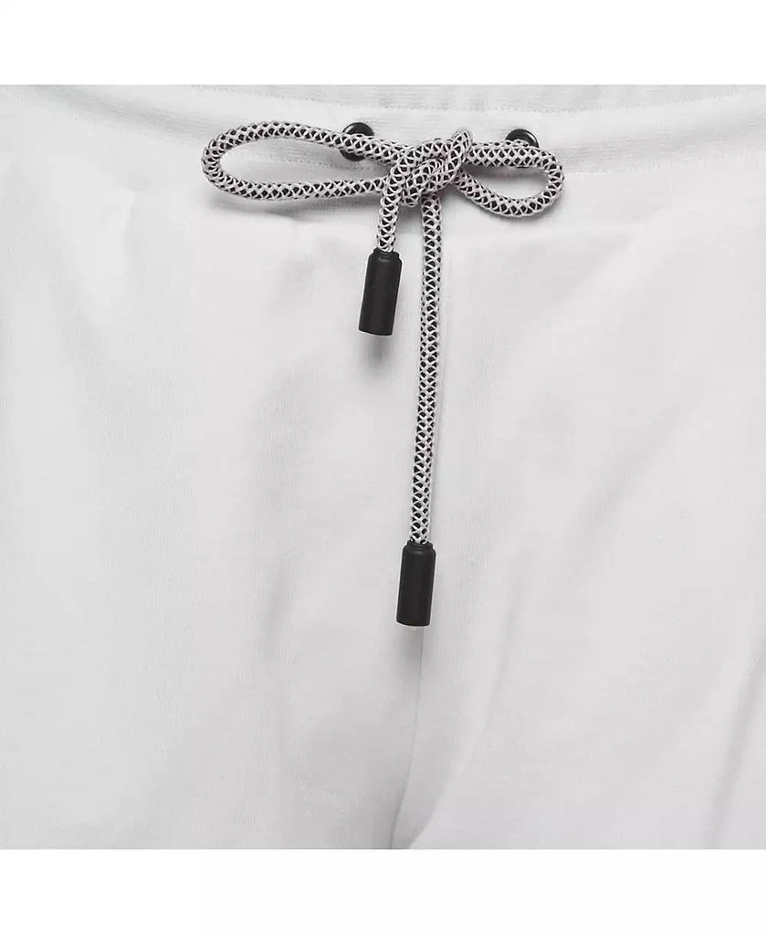 Pre-Owned Roberto Cavalli Women's Sport White Logo Print Cotton Joggers 5