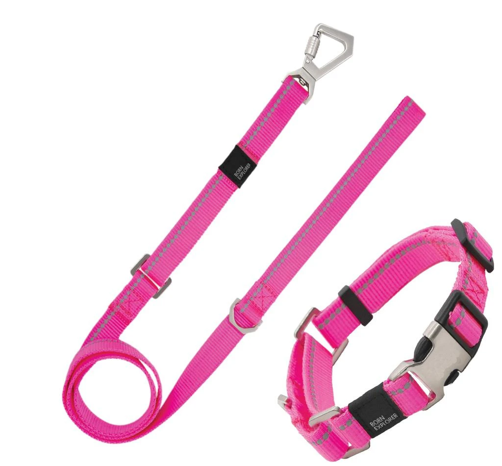 Pet Life Pet Life  'Advent' Outdoor Series 3M Reflective 2-in-1 Durable Martingale Training Dog Leash and Collar 1