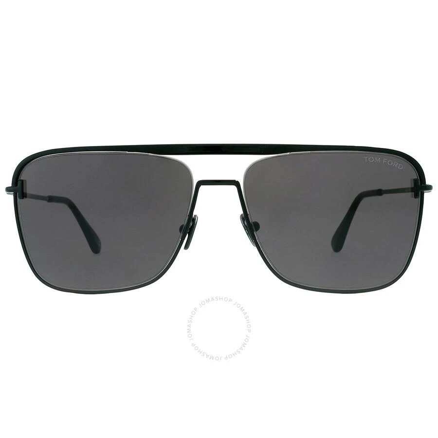 Tom Ford Nolan Smoke Navigator Men's Sunglasses FT0925 01A 60 1