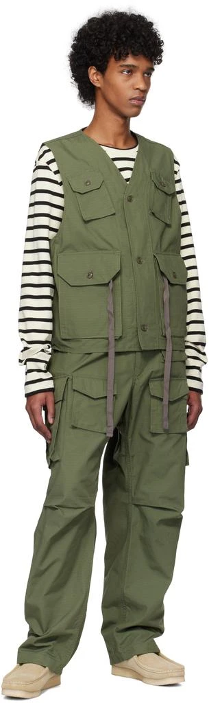 Engineered Garments Khaki FA Cargo Pants 4