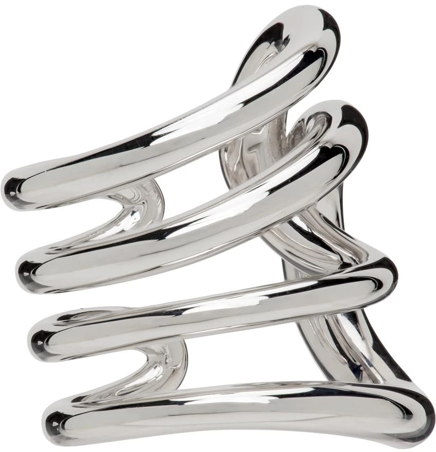 Charlotte Chesnais Silver Daisy Ring 5