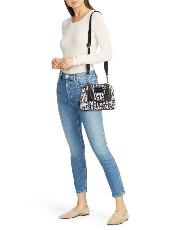 Marc Jacobs Small Monogram Print Crossbody Bag 2