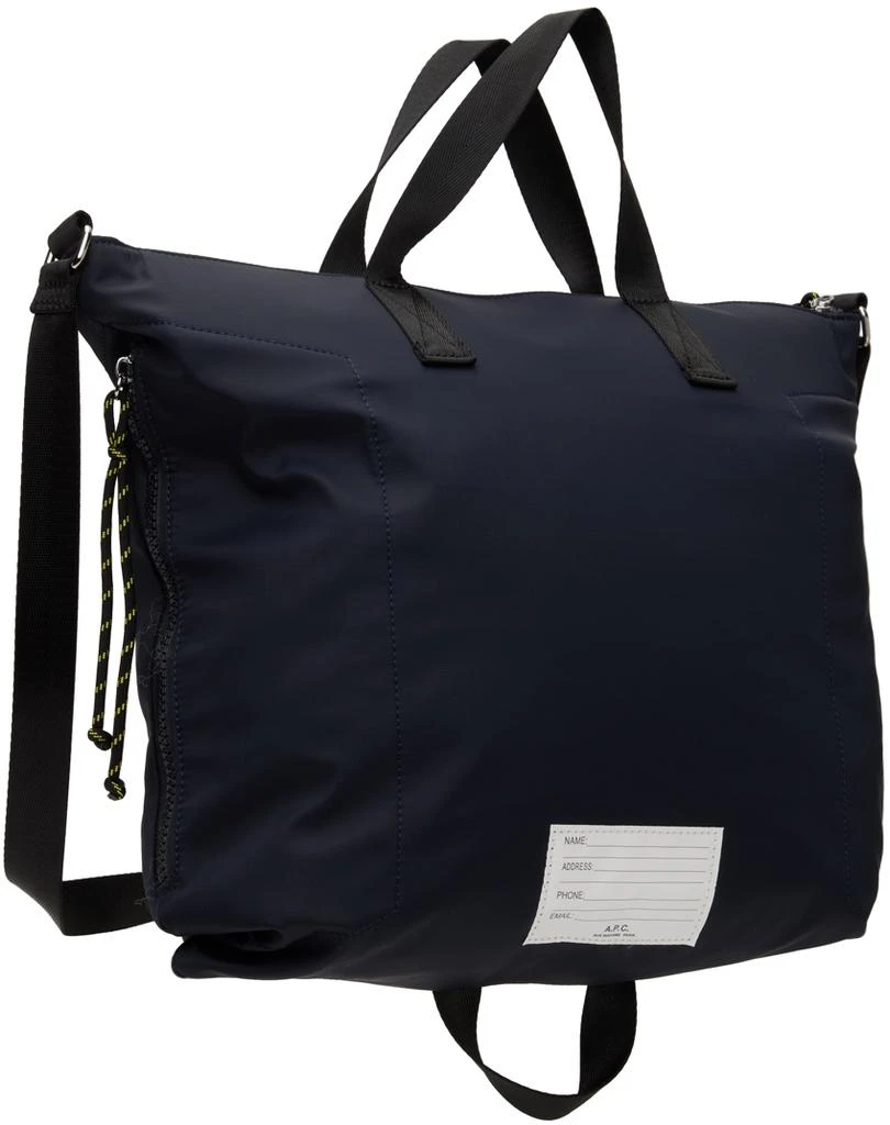 A.P.C. Navy Trek Tote 3