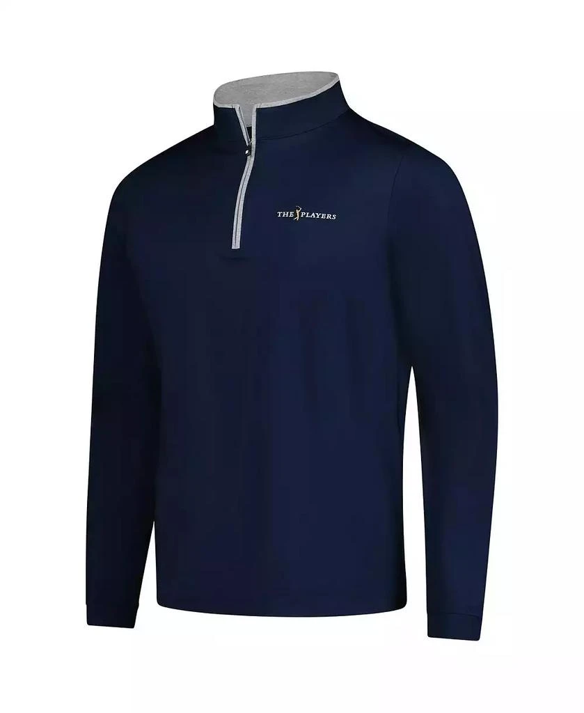 FootJoy Men's Navy THE PLAYERS Lightweight Solid Quarter-Zip Sweatshirt 4