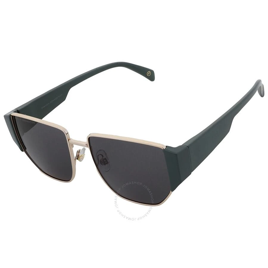 French Connection 59252FCU300 Grey Butterfly Ladies Sunglasses 10262082.COM GRNBRN 3