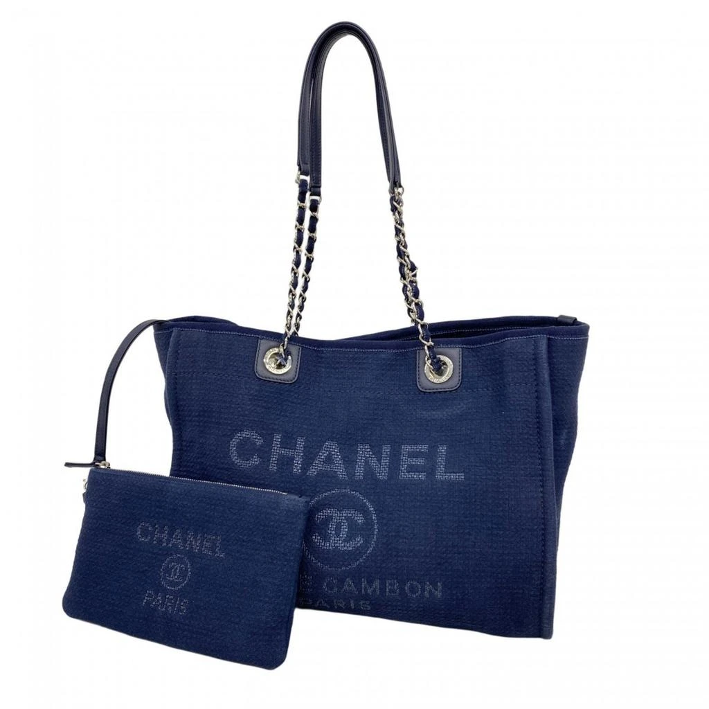 Chanel Canvas Tote Bag (Pre-Owned) 1