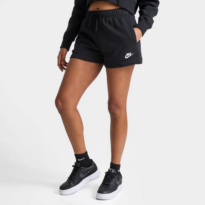 NIKE Women's Nike Sportswear Club Fleece Mid-Rise Shorts 1