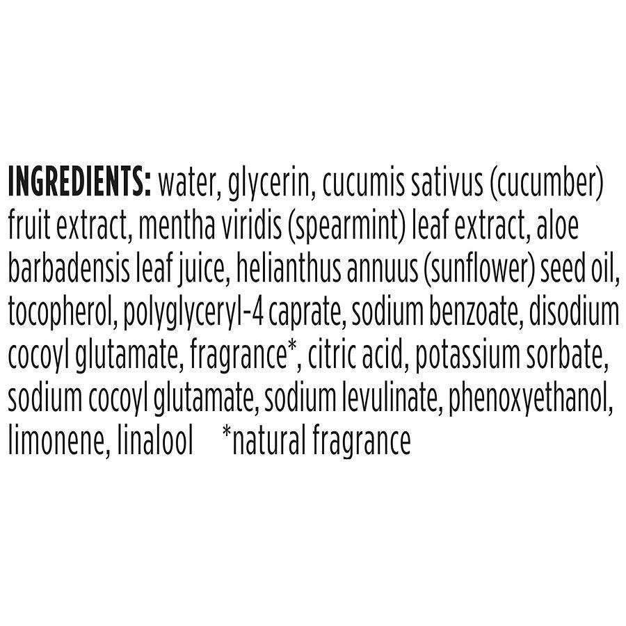 Burt's Bees Refreshing Cucumber + Mint, 2-in-1 Pre-Moistened Towelettes Cucumber and Mint 10