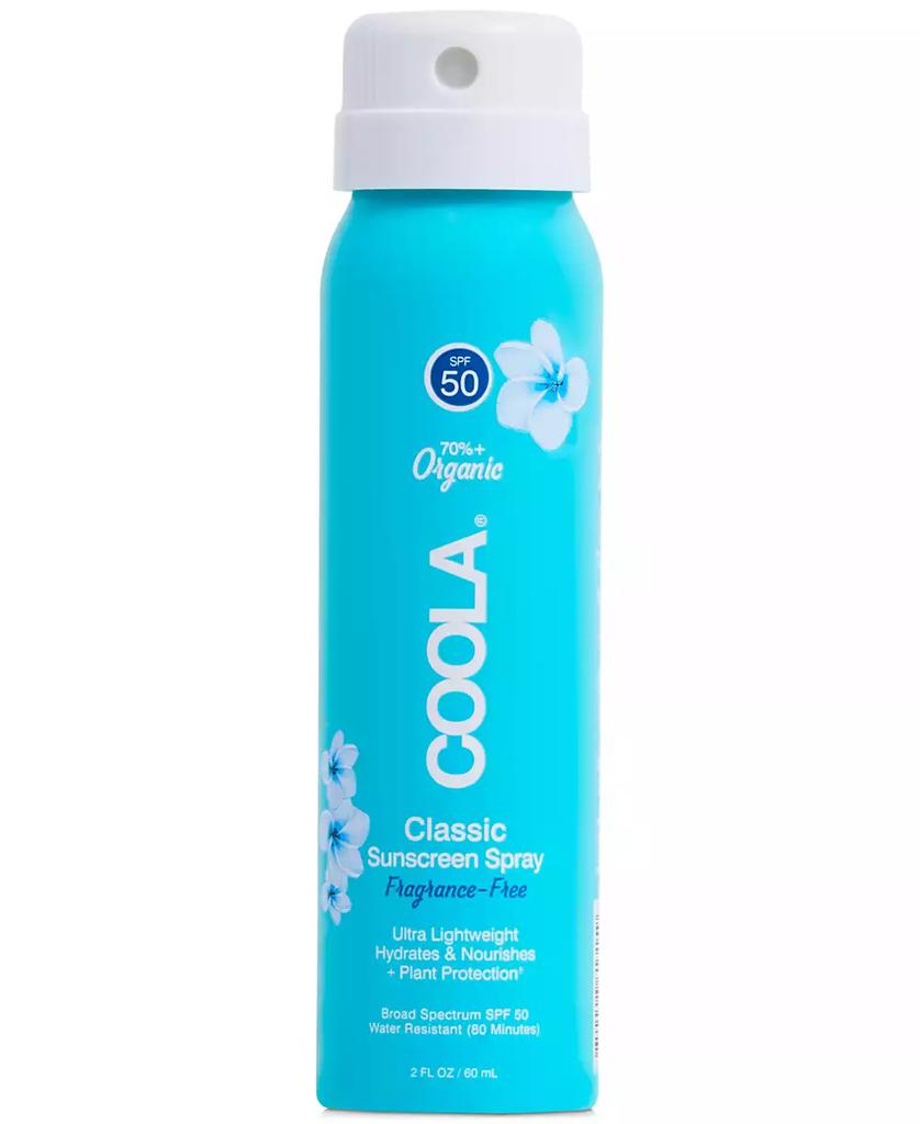 Coola Classic Body Sunscreen Spray SPF 50, 2 oz.