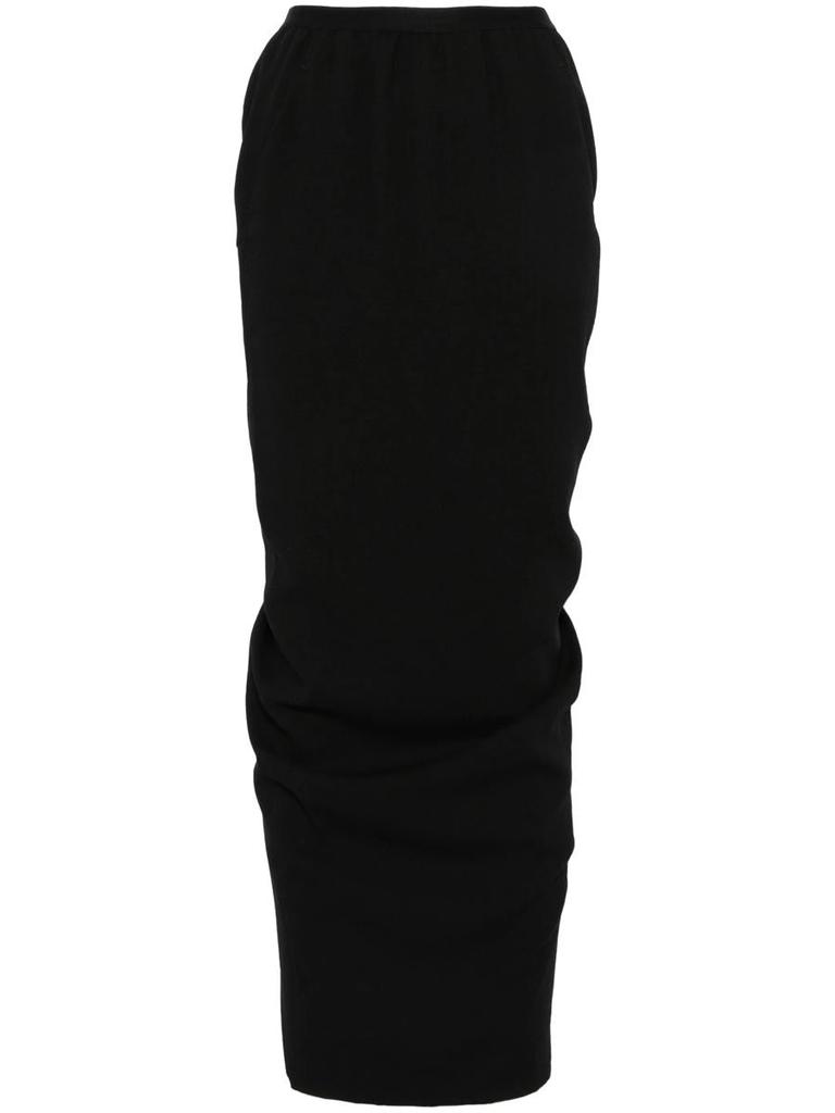 Rick Owens Rick Owens Pillar Maxi Skirt