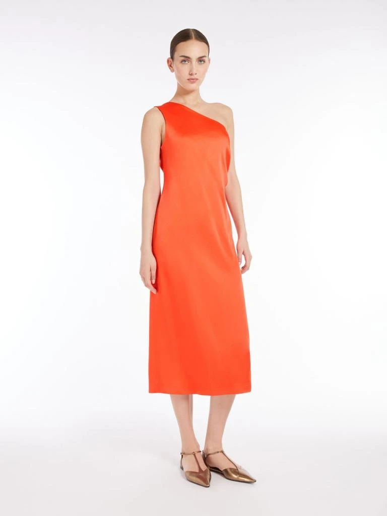 Max Mara Envers satin one-shoulder dress 5
