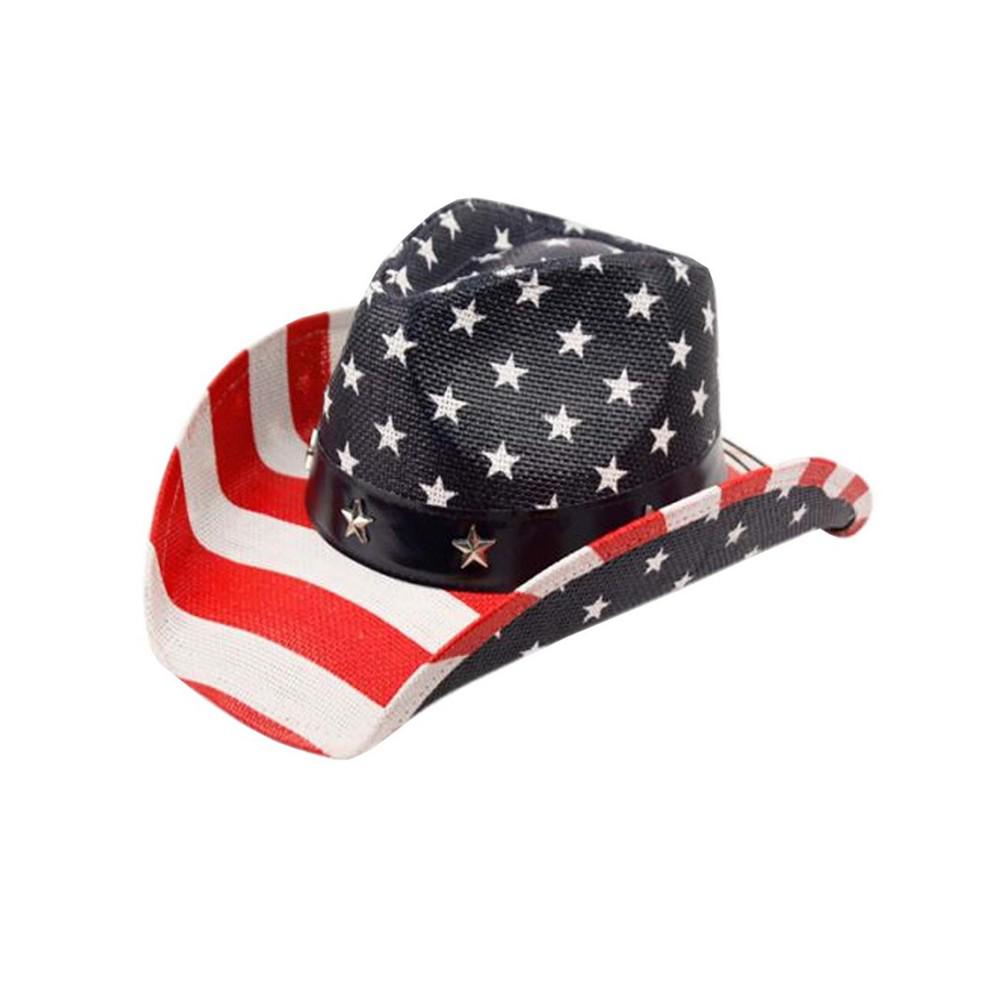 Epoch Hats Company Stars & Stripes American Flag Cowboy Hat